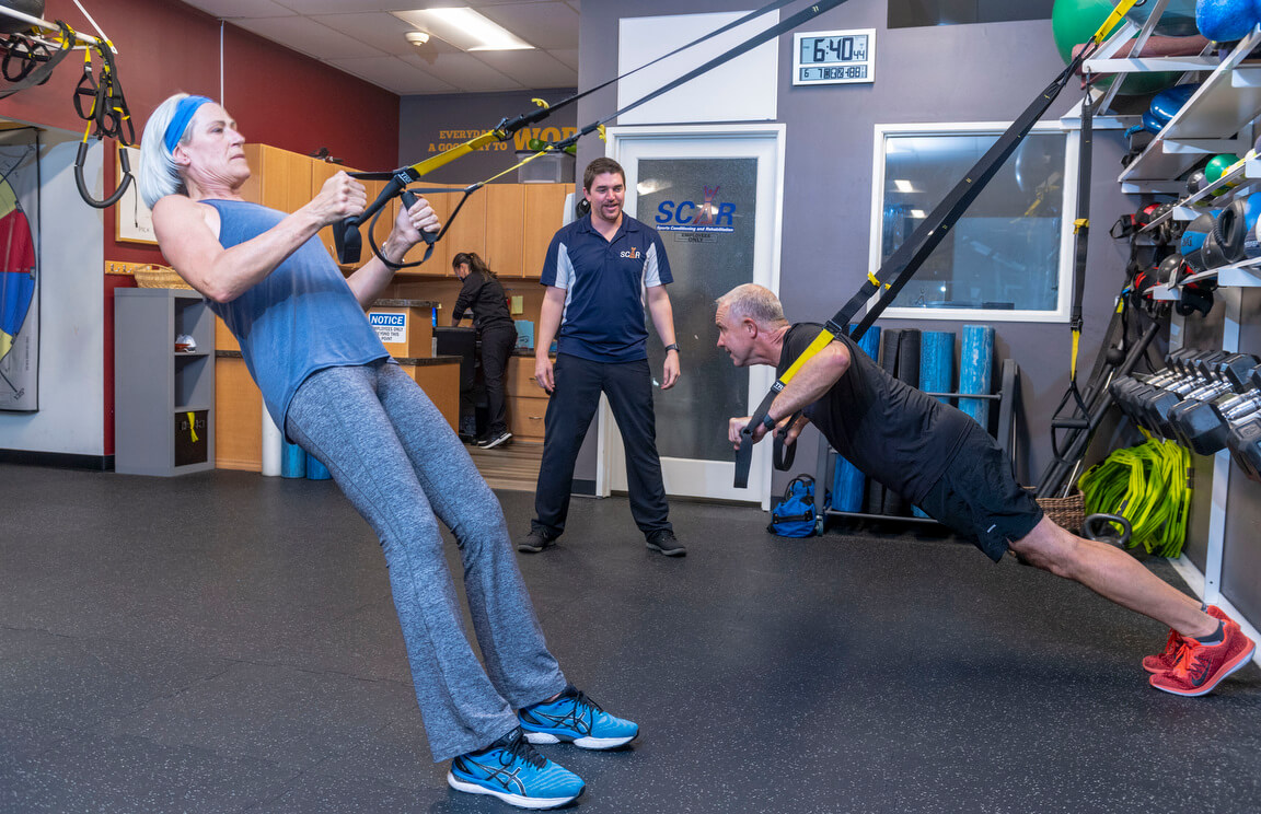SCAR Physical therapy offers Group Fitness Class for all ages
